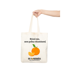Bombažna vrečka Bio Pomarančka - 03